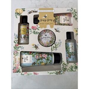 Heathcote & Ivory Busy Bees 5 Pc Body Care 3.40z Each Gift Set Thyme Rose Honey